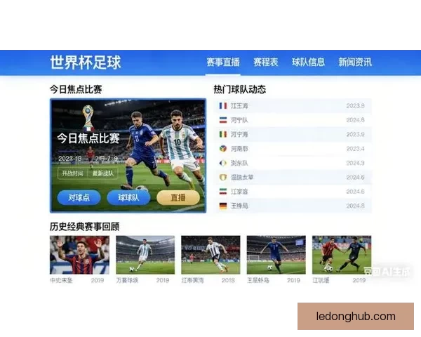 2026世界杯精彩赛事全程直播网站推荐最新入口和观看指南